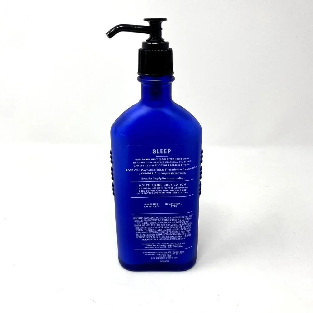 Bath & Body Works Aromatherapy Sleep Rose Lavender Body Lotion 6.5 Fl Oz